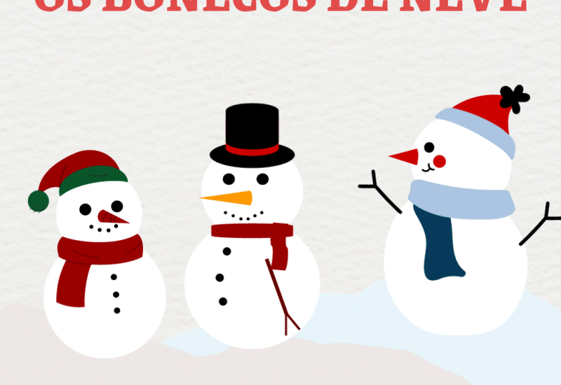 Teatro de Natal “Os Bonecos de Neve”